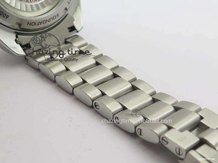 0523 Planet Ocean GMT 43.5mm V6F Goodplanet Orange Marker Blue Dial On SS Bracelet A ModernLook 8215